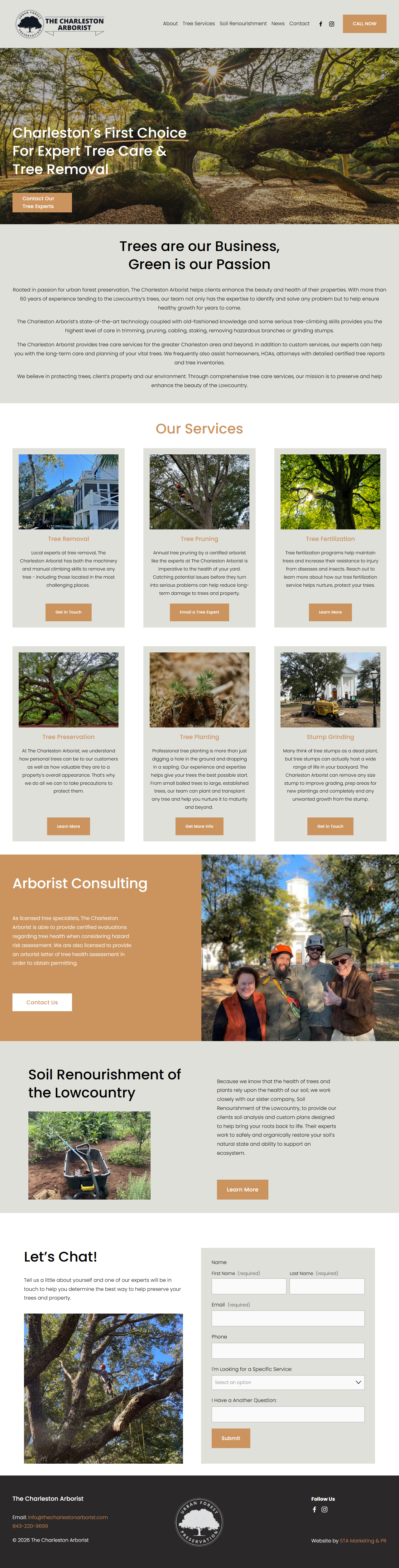 The Charleston Arborist before