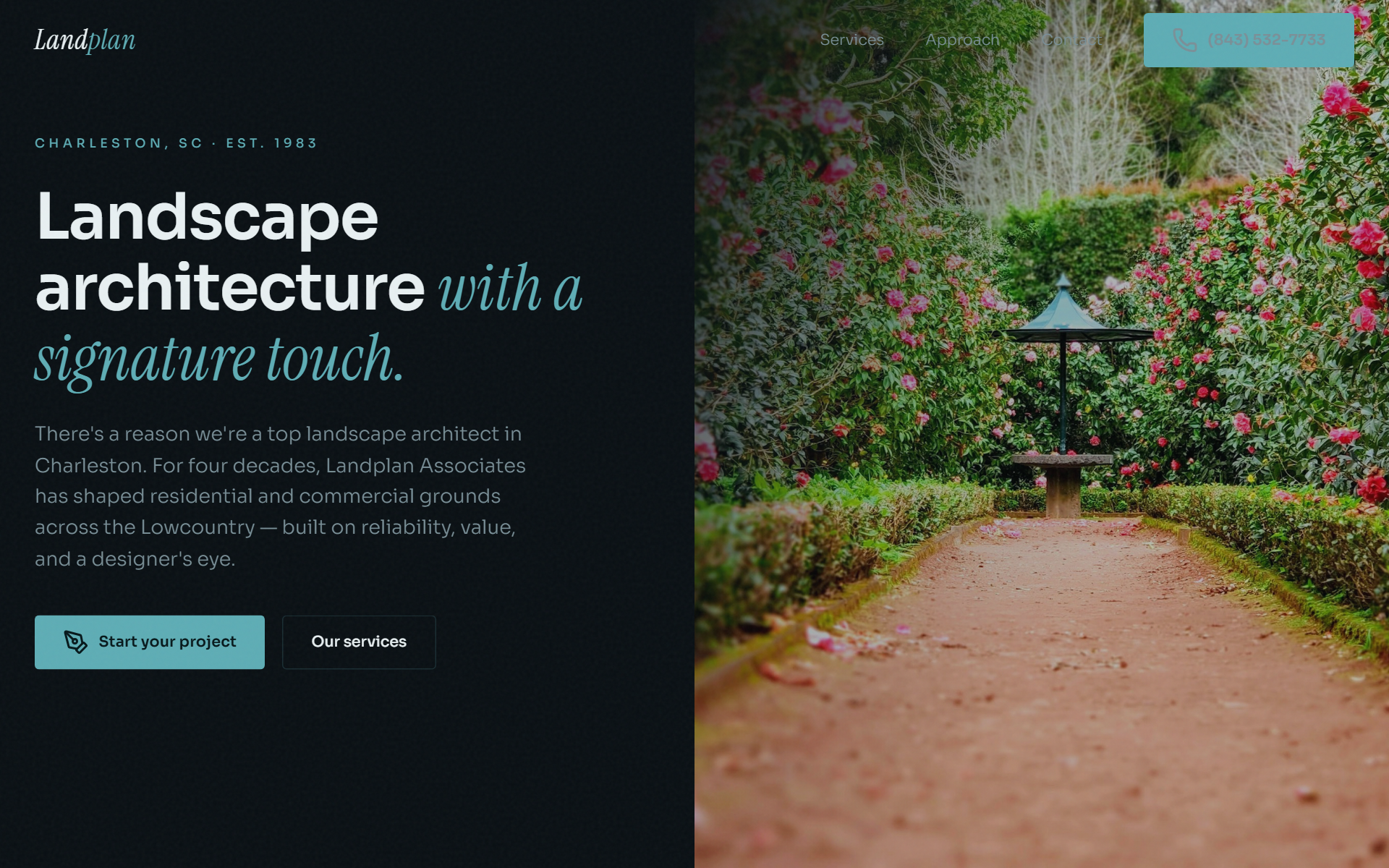 Landplan Associates redesign